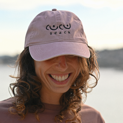 Casquette coco beach rose