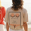 T-shirt sable Coco Beach Plage de la Fossette