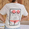 T-shirt Coco Beach Bikini creme