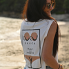 T-shirt Femme Crop Top dos