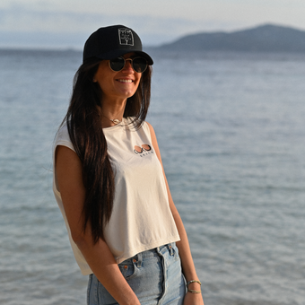 T-shirt Femme Crop Top face avant